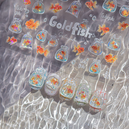 Jelly Nail Stickers Popular 3D Nail Stickers One Bag Starfish Nail Art Accessories