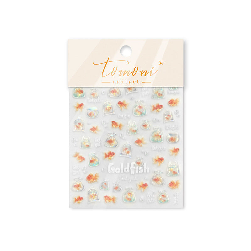 Jelly Nail Stickers Popular 3D Nail Stickers One Bag Starfish Nail Art Accessories