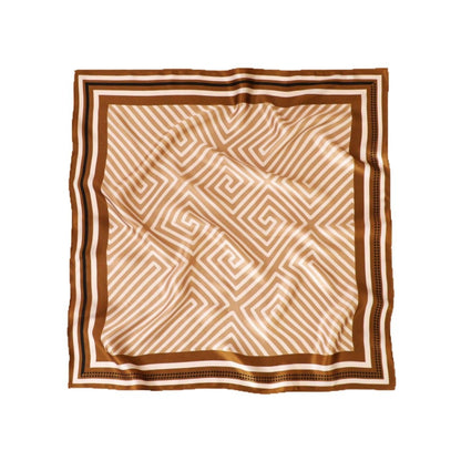 2025 Spring New Women's Silk Sunscreen Scarf 100%Mulberry Silk Square Scarf Shawl for Outerwear